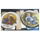 Two collectors plates