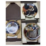 Three collector plates