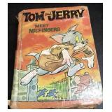 1967 Tom and Jerry Meet Mr. Fingers book. Back