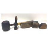 Lot of vintage auto body dent remover tools