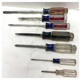 Vintage Craftsman Epoxy handled Screwdrivers