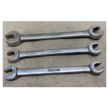 3 vitnage Snap-on wrenches