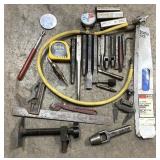 Vintage gauges, wrenches, tools & more