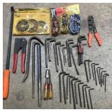 NEW saw blades, bungee cords & various vintage