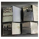 Four boxes of drillbits