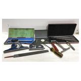 Levels, test kits, and other misc. tools