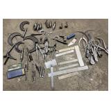Vintage rulers, calipers, bits & more