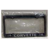 NEW Corvette license plate frame