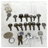 Lot of all kinds of keys