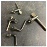 Assortment of drill chucks