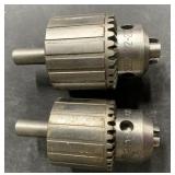 Drill heads. Both marked three to be a 1/220