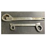 2 vintage wrenches