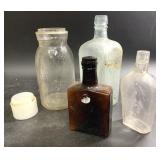 Antique 8" tall canning jar Perfection & more