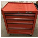 Craftsman 4 drawer  toolbox no key. 30 x 26 x 18