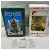 Vintage Dancing Angel Christmas Tree Topper &