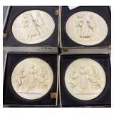 4 Collector Plates- 3D Grand Opera Collection