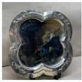 12.5" Godinger silver company serving tray