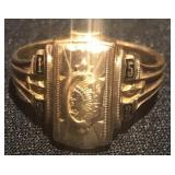 1952 GOLD Collinsville Il Class Ring-(3.62 grams) 1952 GOLD Collinsville Il Class Ring-(3.62 grams)