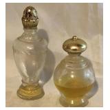 2 vintage perfume bottles-3' & 4' tall-Avon 2 vintage perfume bottles-3' & 4' tall-Avon