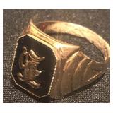 Vintage GOLD ring-Ring (3.62 grams-Size 8 Vintage GOLD ring-Ring (3.62 grams-Size 8