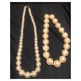 Faux Vintage Pearl Necklaces Faux Vintage Pearl Necklaces
