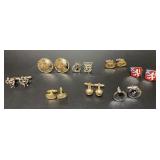 Vintage Cufflinks incl really neat KNIGHT ones Vintage Cufflinks incl really neat KNIGHT ones