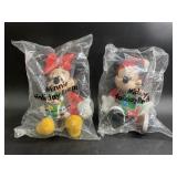 Minnie & Mickey Holiday Friends Packaged.