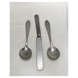 Winthrop and Branford Silver Plate Flatware,