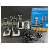 4 handset Answering System with Smart Call