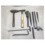 Hammer, Chisels and other tools