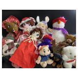 Misc Lot of Stuffed Animals