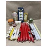 Misc Lot of Candles.