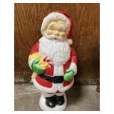 30" plastic mold Santa, untested