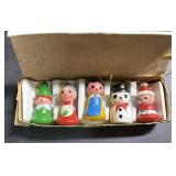 3-Handmade Musician Ornaments, Like Folks Set of