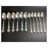 R&B Flatware. 6 Table spoons & 5 tea spoons