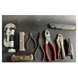 Misc Lot of Tools. Includes ACE Wretch, Sears Box