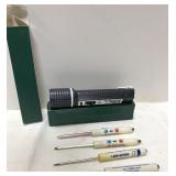 2 AT&T Flashlights, 2 AT&T Pocket Screwdrivers 2