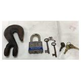 Skeleton Keys, Master Lock no key, misc. keys and