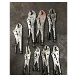 8 Vise Grips includes one Craftsman