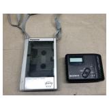 Sony Walkman and Panasonic Stereo Cassette Player