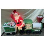 Plastic mold Santa train, 2 pieces. 2nd piece of