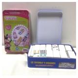 2 sets of Dominoes, Minnie Mouse