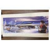 SIGNED Clint Black "Looking for Christmas" poster