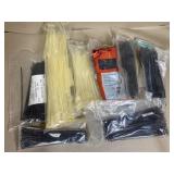 Packs of Different Sized Zip-ties