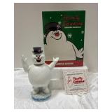 2001 Frosty the Snowman Bobblehead with box and