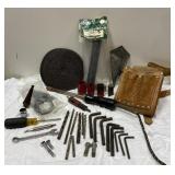 Garage tools, Allan Head wrenches, screwdriver,