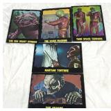 5 Vintage 1964 Outer Limits trading cards