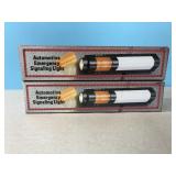 Two brand new automotive emergency signaling