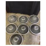 Set of 7 Vintage Thunderbird 17 in. Rims