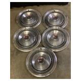Set of 5 Vintage Thunderbird 16 in. Rims